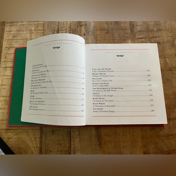 First Edition-Disney’s Christmas Storybook Collection-Vintage 2000 Hardcover-EUC - Picture 7 of 11